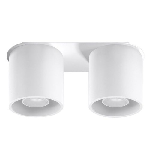 Plafonnier aluminium blanc - aluminium,