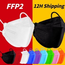 Lot de 10 Masques FFPII / Lot of 10 Masks - Various colours / couleurs variées