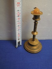 Bougeoir Laiton miniature dinette Maison de Poupée Vintage