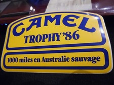 Autocollant CAMEL TROPHY 86