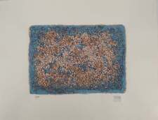 Mark TOBEY : Rêverie bleue, Sérigraphie originale signée