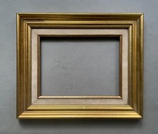 Cadre doré, Cadre en bois mouluré,  XXe