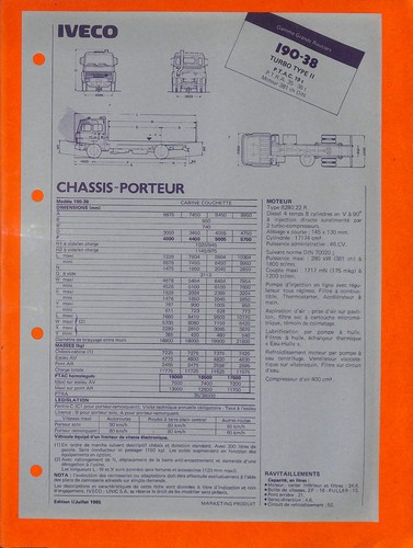 Iveco grands routiers 190 - grands, /
