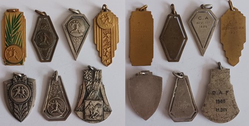Lot médailles anciennes - lot, 7