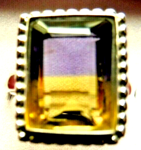 Bague amétrine précieuse - bague,