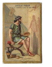 ancien chromo pub fin XIXe h
