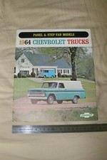 (MN1/C) Brochure Catalogue 1964 CHEVROLET TRUCKS PANEL & STEP-VAN MODELS