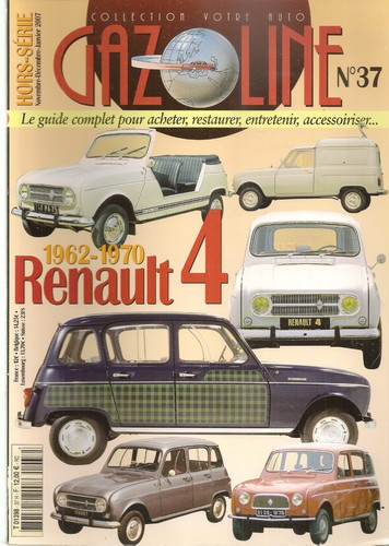 Gazoline renault 4 1962 - 37,