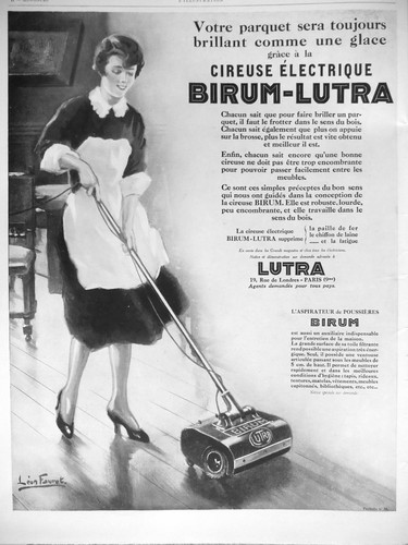 Publicité 1920 cireuse - publicitÉ,