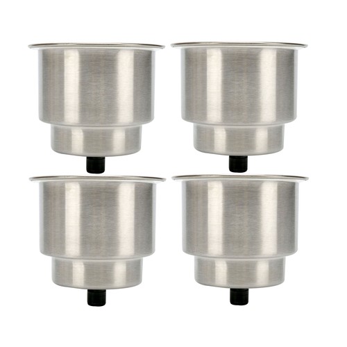 4pcs stainless steel cup - steel, drink