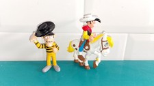 2610254 lot 3 Figurines schleich lucky luke dalton et jolly jumper