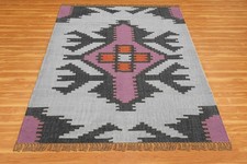 Tapis laine jute kilim cuisine salon tapis couloir salle à manger tapis de co...