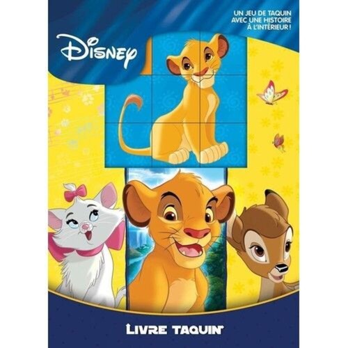 Livre roi lion avec jeu - avec, de