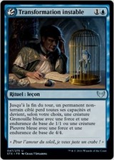 MTG Magic STX - [x2] Mercurial Transformation/Transformation instable, French/VF