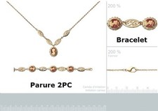 Dolly-Bijoux Parure 2PC Camée