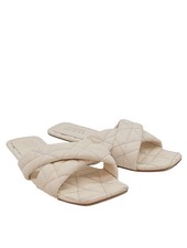 ZARA Sandales confort Dames Sandales T EU 39 blanc cassé style décontracté