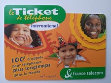 Ticket de téléphone France
