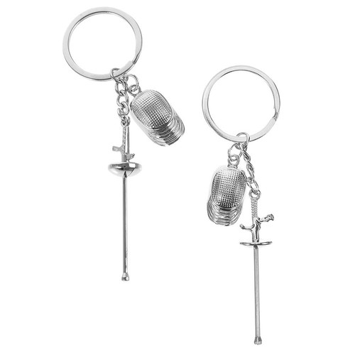Pcs porte clés breloque - porte-clés,