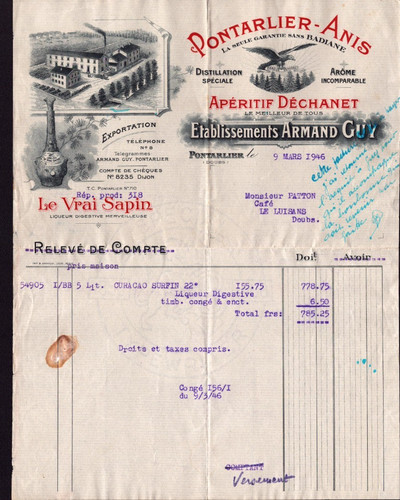 Pontarlier distillerie - pontarlier, (25)