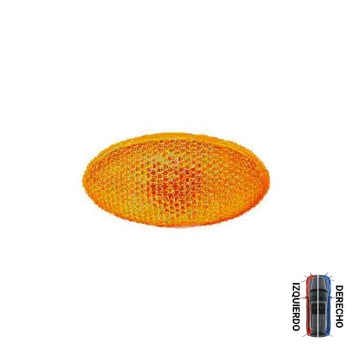 Répétiteur latéral orange - latéral,