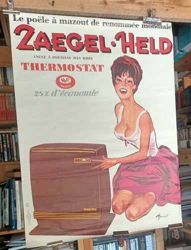 Affiche originale ancienne - ,