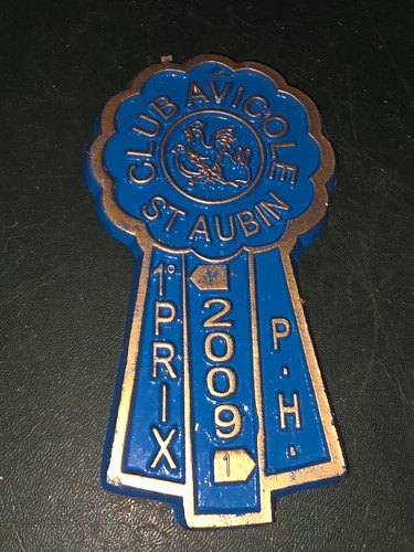 Plaque alu clube - plaque, avicole