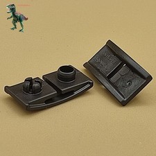 Playmobil X2 pièce d'assemblage-agrafe pour voies ferrées-rampe camion-pont-s...