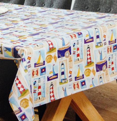 Nappe table toile cirée - table, en