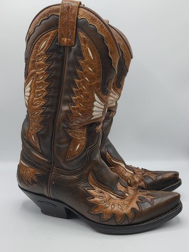 Bottes western cuir sendra - western,