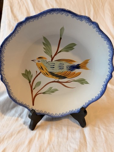 Assiette faïence henriot - faïence,