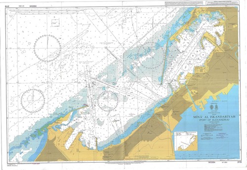 Carte marine admiralty 3119 - carte,
