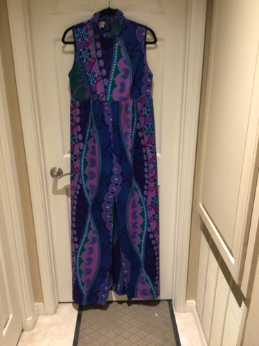 Vintage mod long - 70’s, dress