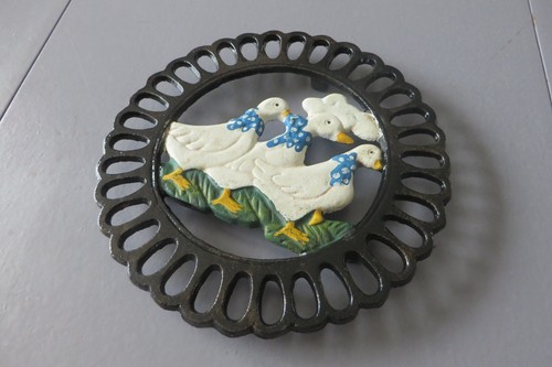 Ancien dessous plat fonte - ancien, de