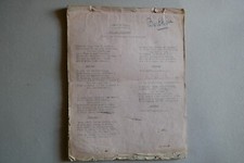 RECUEIL ancien CHANSONS