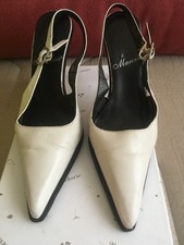 Marcili White Leather High