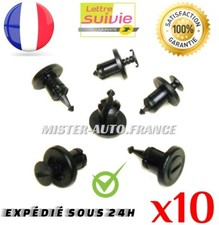 10x Clips Agrafe Fixation RENAULT Clio Megane Laguna Twingo Pare-Boue Pare-Choc.