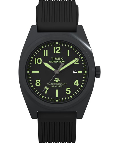 Timex montre noir analogique - noir,