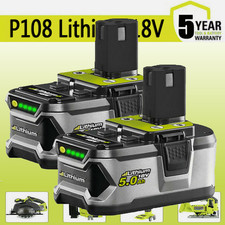 2X Batterie 18V pour RYOBI