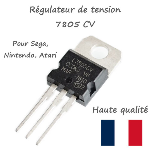Régulateur tension 7805 - régulateur, de