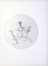 EQUITATION - JEUNE FEMME à