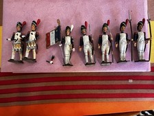 7 Soldats de Plomb CBG Mignot 1 er Empire - Infanterie Française 