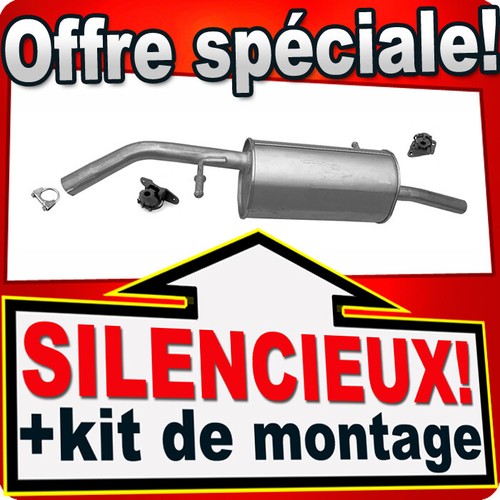 Silencieux arriere pour - silencieux,