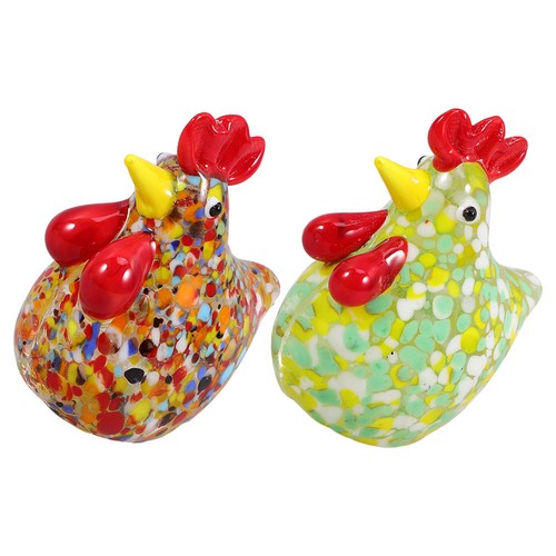 Pcs statue poule figurine - de,