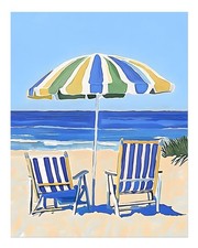Journée de la plage art mural