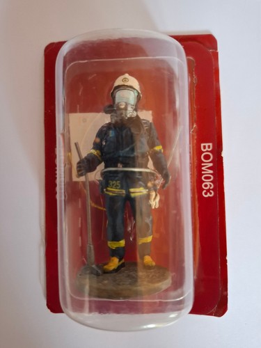 Figurine plomb pompier tenue - plomb,