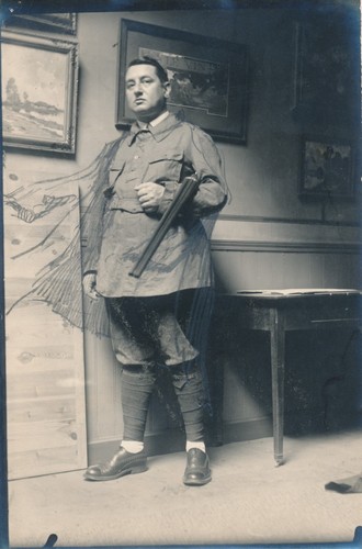 Portrait chasseur atelier
