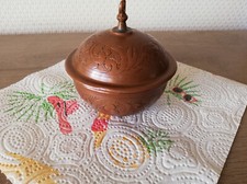 Petit pot couvert cuivre - pot,