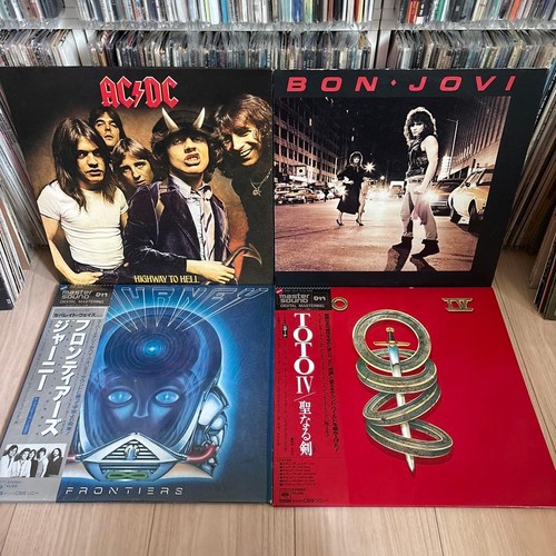 Lot disques vinyles ac dc - lot, 4