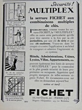 PUBLICITÉ DE PRESSE 1926