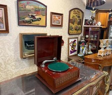 Rare antique pathé gramophone - antique,